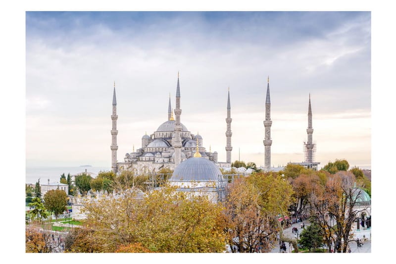 Fototapet Hagia Sophia Istanbul 100x70 - Artgeist sp. z o. o. - Boligtilbehør - Vægdekoration - Tapeter - Fototapeter