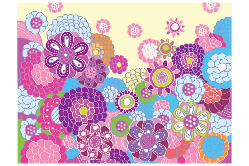 Fototapet Happy Meadow 200x154, Artgeist sp. z o. o.