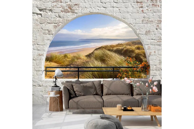 Fototapet Hidden Beach 350x245, Artgeist sp. z o. o.