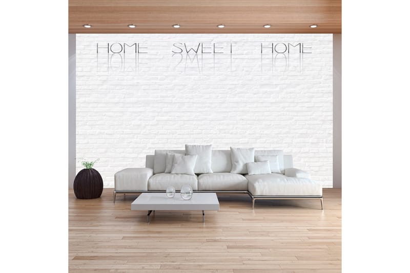 Fototapet Home Sweet Home Wall 300x210 - Artgeist sp. z o. o. - Boligtilbehør - Vægdekoration - Tapeter - Fototapeter