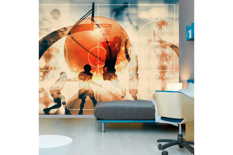 Fototapet I Love Basketball! 100x70, Artgeist sp. z o. o.