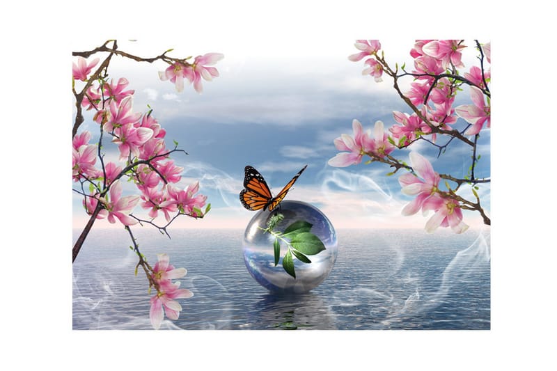 Fototapet In A Soap Bubble 200x140 - Artgeist sp. z o. o. - Boligtilbehør - Vægdekoration - Tapeter - Fototapeter