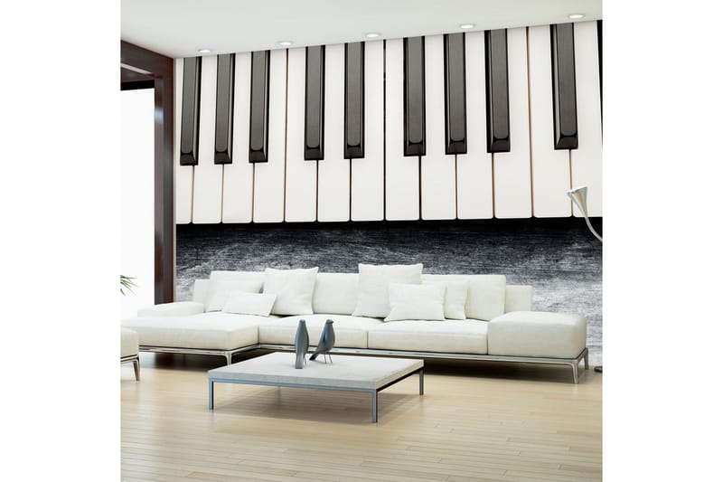 Fototapet Inspired By Chopin Grey Stone 100x70, Artgeist sp. z o. o.