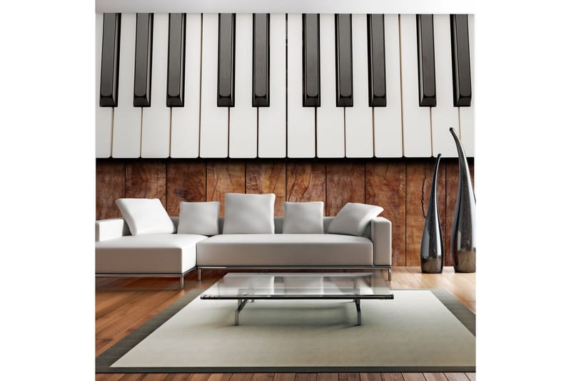 Fototapet Inspired By Chopin Mahogany 100x70, Artgeist sp. z o. o.