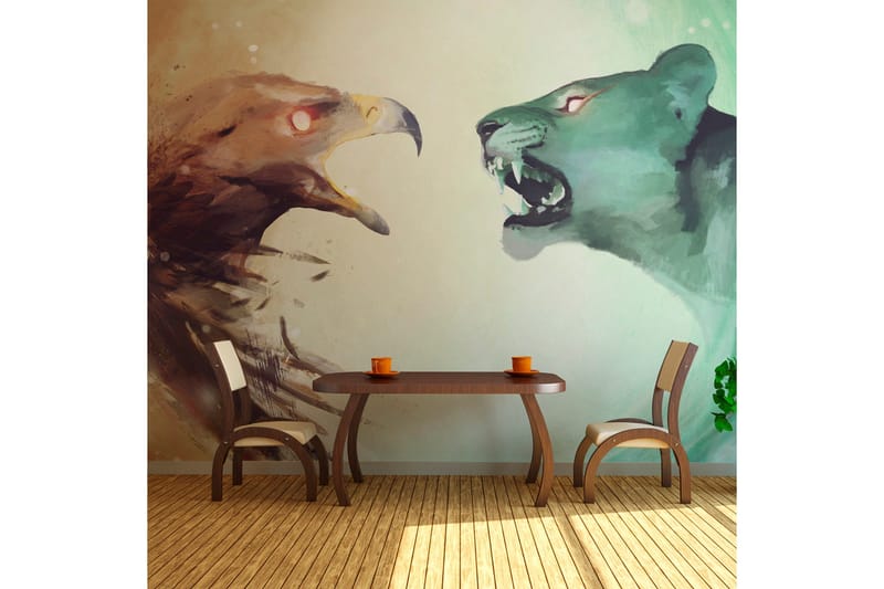 Fototapet Interspecies Clash 350x270, Artgeist sp. z o. o.