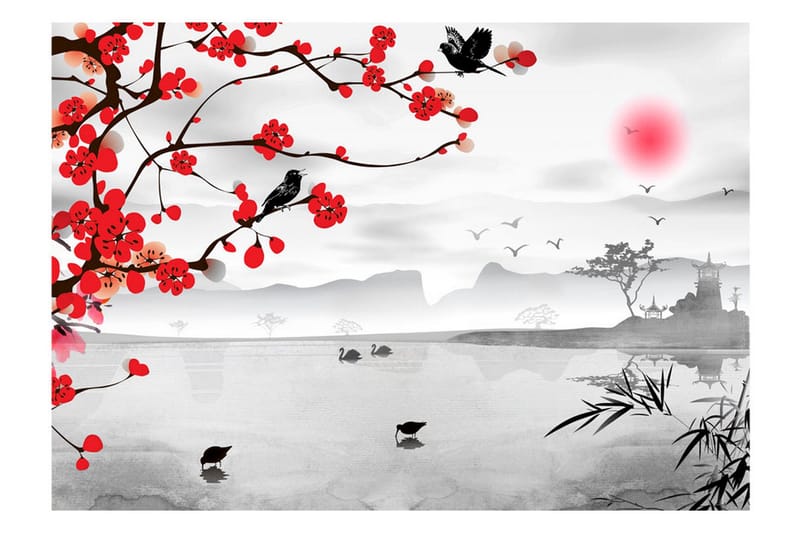 Fototapet Japanese Garden 400x280 - Artgeist sp. z o. o. - Boligtilbehør - Vægdekoration - Tapeter - Fototapeter