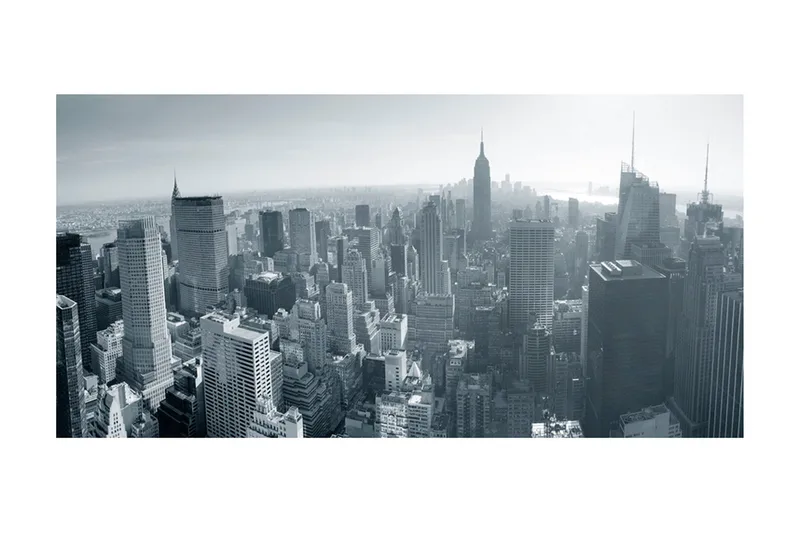 Fototapet Journey Through The Blue Tunnel 200x140 - Artgeist sp. z o. o. - Boligtilbehør - Vægdekoration - Tapeter - Fototapeter