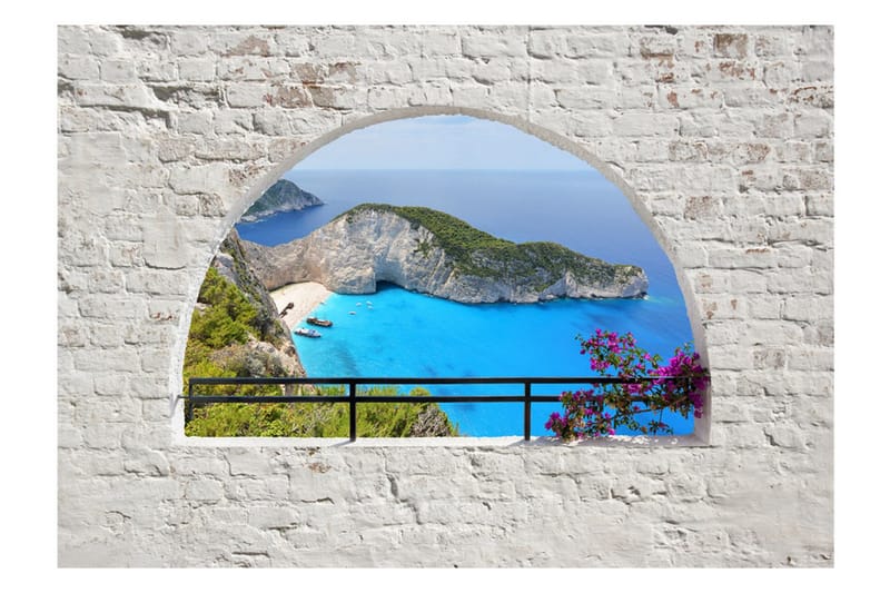 Fototapet Kalamaki Zakynthos 250x175 - Artgeist sp. z o. o. - Boligtilbehør - Vægdekoration - Tapeter - Fototapeter