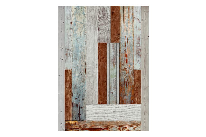 Fototapet Labyrinth Of Wooden Planks 50x1000 - Artgeist sp. z o. o. - Boligtilbehør - Vægdekoration - Tapeter - Fototapeter