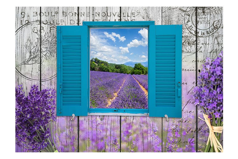 Fototapet Lavender Recollection 350x245 - Artgeist sp. z o. o. - Boligtilbehør - Vægdekoration - Tapeter - Fototapeter