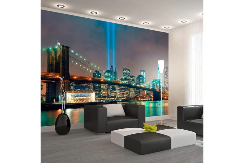 Fototapet Light Of NYC 250x175 - Artgeist sp. z o. o. - Boligtilbeh�ør - Vægdekoration - Tapeter - Fototapeter