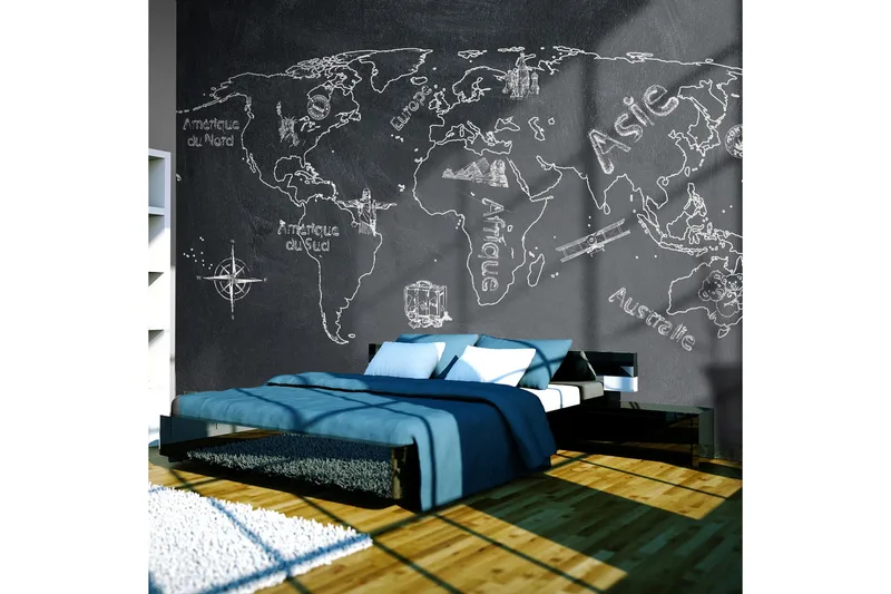 Fototapet Litle Travel Large Travel French 200x154, Artgeist sp. z o. o.