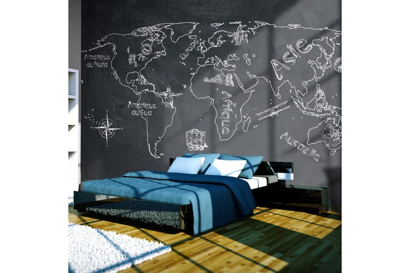 Fototapet Litle Travel Large Travel French 250x193, Artgeist sp. z o. o.