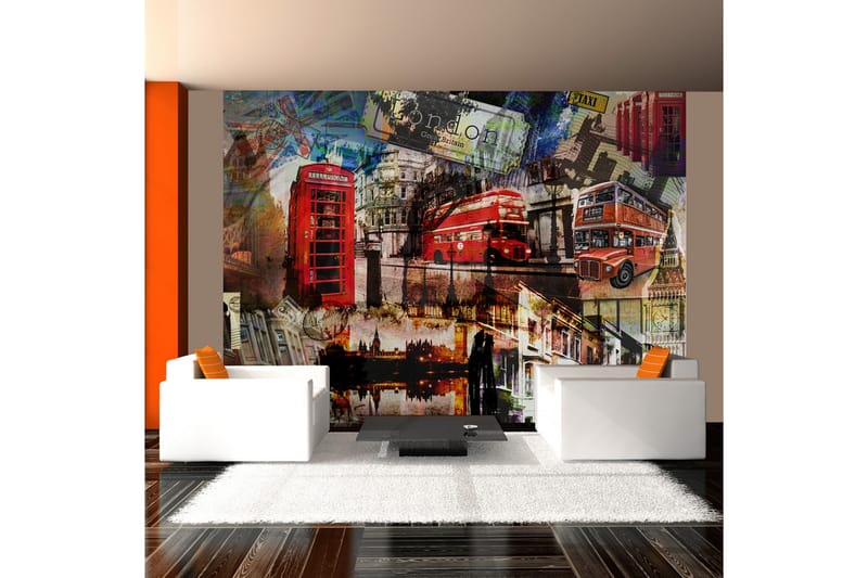 Fototapet London Collage 300x231, Artgeist sp. z o. o.