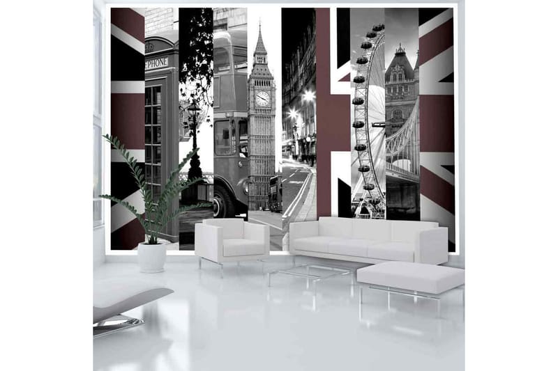Fototapet London Symboler 200x140, Artgeist sp. z o. o.