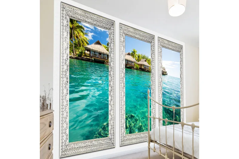 Fototapet Lonely Island 100x70, Artgeist sp. z o. o.