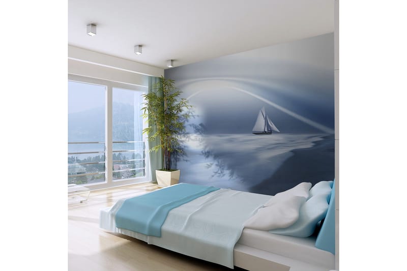 Fototapet Lonely Sail Drifting 250x193, Artgeist sp. z o. o.