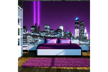 Fototapet Luminous Manhattan 300x210 - Artgeist sp. z o. o. - Boligtilbehør - Vægdekoration - Tapeter - Fototapeter