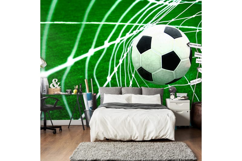 Fototapet Mål! 400x309 - Artgeist sp. z o. o. - Boligtilbehør - Vægdekoration - Tapeter - Fototapeter