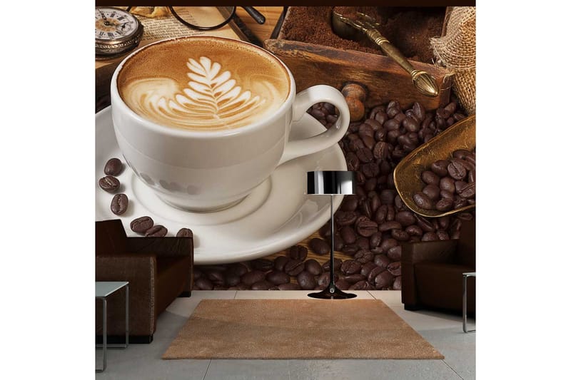 Fototapet måske kaffe? 200x154 - Artgeist sp. z o. o. - Boligtilbehør - Vægdekoration - Tapeter - Fototapeter