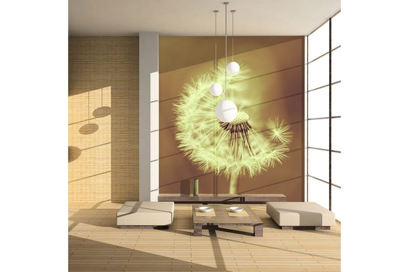 Fototapet Mælkebøtte Sepia 400x309, Artgeist sp. z o. o.