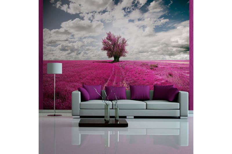 Fototapet Magenta Eng 350x270 - Artgeist sp. z o. o. - Boligtilbehør - Vægdekoration - Tapeter - Fototapeter