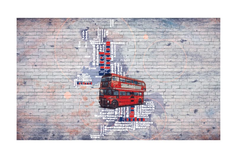 Fototapet Min London 450x270, Artgeist sp. z o. o.