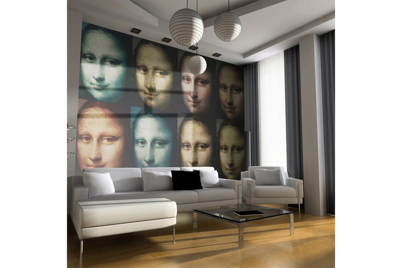 Fototapet Mona Lisa Pop Art 350x270, Artgeist sp. z o. o.