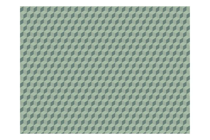 Fototapet Monokromatiska Kuber 400x309 - Artgeist sp. z o. o. - Boligtilbehør - Vægdekoration - Tapeter - Fototapeter