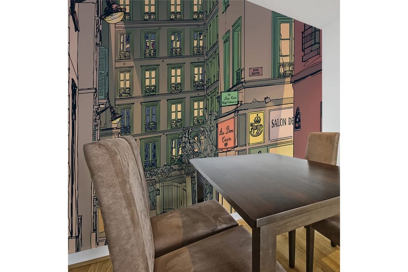 Fototapet Morgenmad Paris 350x270, Artgeist sp. z o. o.