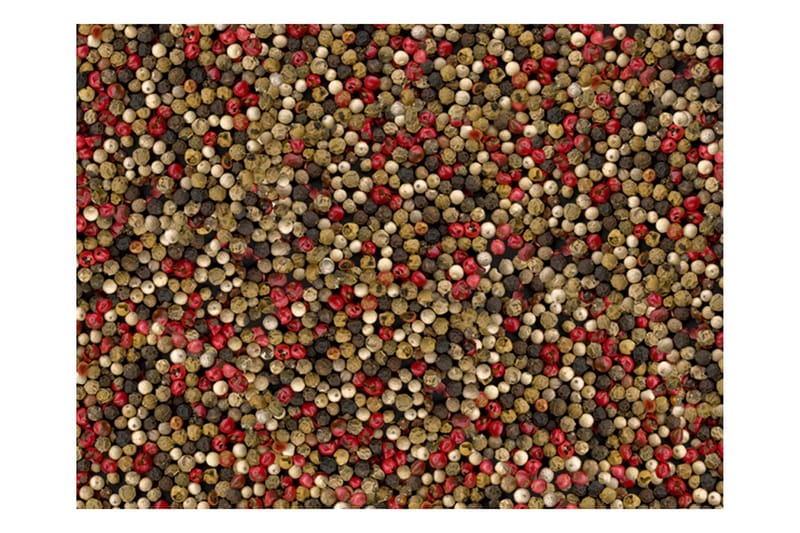 Fototapet Mosaik af farvede Peber 200x154, Artgeist sp. z o. o.