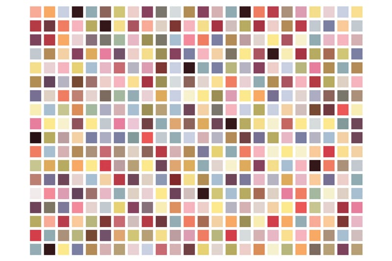 Fototapet Mosaik af farver 200x154, Artgeist sp. z o. o.