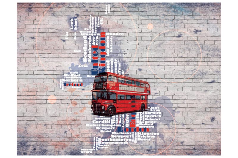 Fototapet My London 250x193 - Artgeist sp. z o. o. - Boligtilbehør - Vægdekoration - Tapeter - Fototapeter