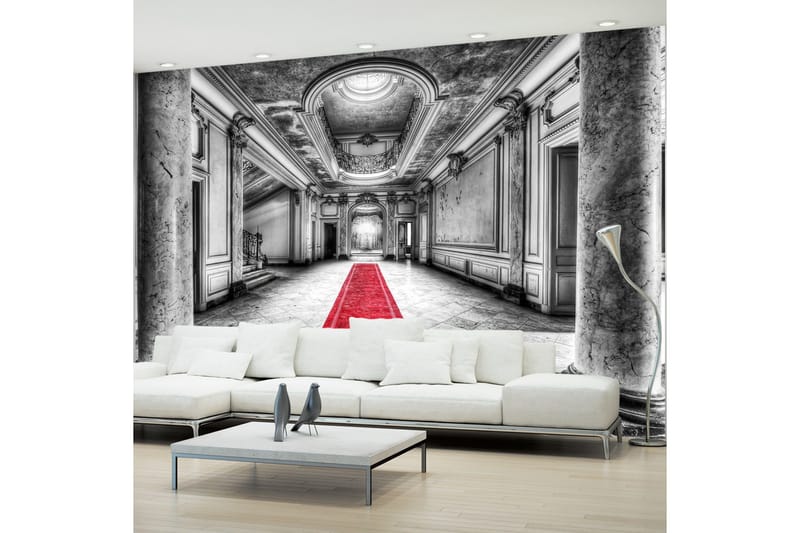 Fototapet Mystery Marble Black And White 100x70 - Artgeist sp. z o. o. - Boligtilbehør - Vægdekoration - Tapeter - Fototapeter