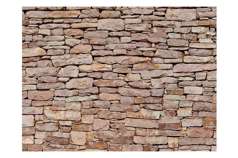 Fototapet Natursten Væg 400x309 - Artgeist sp. z o. o. - Boligtilbehør - Vægdekoration - Tapeter - Fototapeter