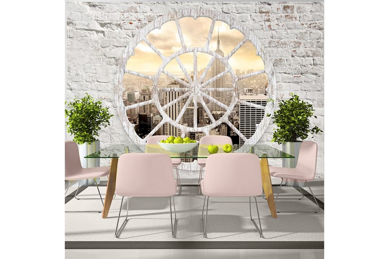 Fototapet New York A view through the window 150x105, Artgeist sp. z o. o.