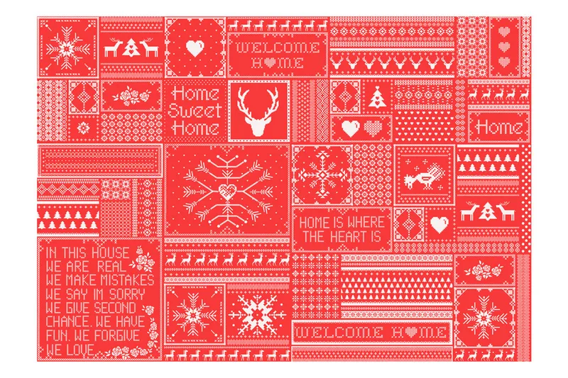 Fototapet Norwegian Composition 350x245, Artgeist sp. z o. o.