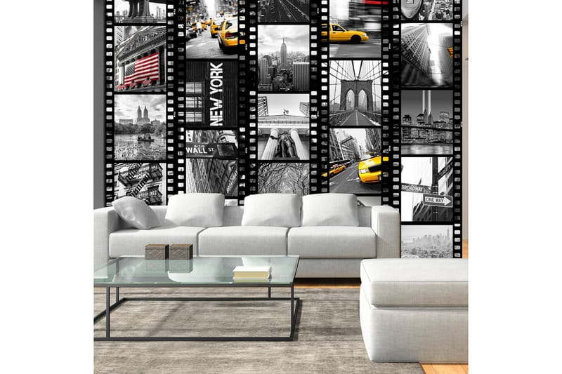 Fototapet NY Diversity Collage 50x1000 - Artgeist sp. z o. o. - Boligtilbehør - Vægdekoration - Tapeter - Fototapeter