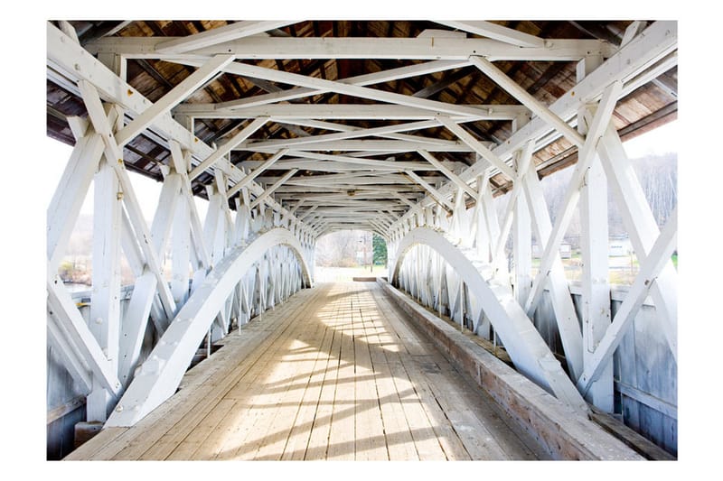 Fototapet Old Bridge 150x105 - Artgeist sp. z o. o. - Boligtilbehør - Vægdekoration - Tapeter - Fototapeter