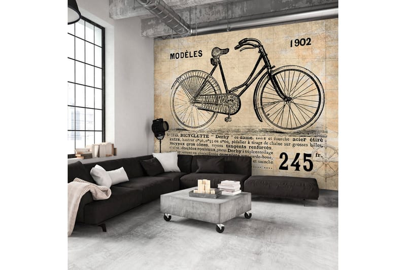 Fototapet Old School Bicycle 350x245, Artgeist sp. z o. o.