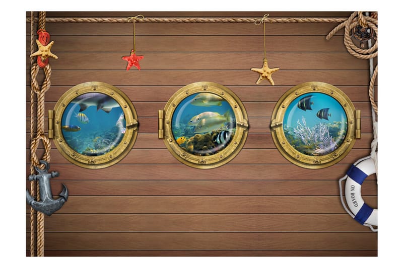 Fototapet Overboard 350x245 - Artgeist sp. z o. o. - Boligtilbehør - Vægdekoration - Tapeter - Fototapeter