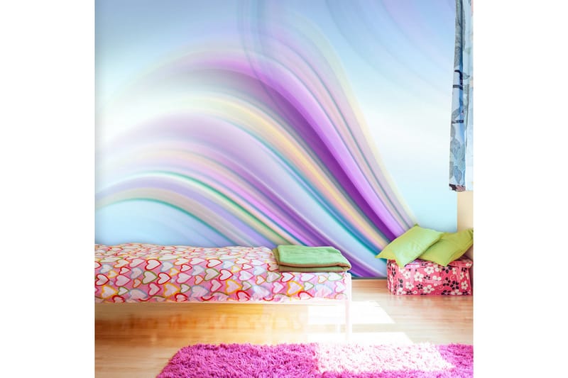Fototapet Rainbow Abstract Background 250x193 - Artgeist sp. z o. o. - Boligtilbehør - Vægdekoration - Tapeter - Fototapeter