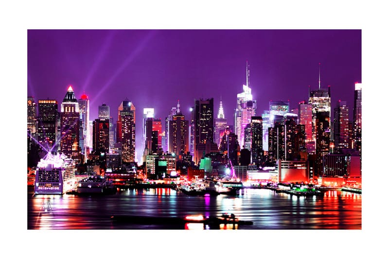 Fototapet Rainbow Byens Ljus New York 450x270, Artgeist sp. z o. o.