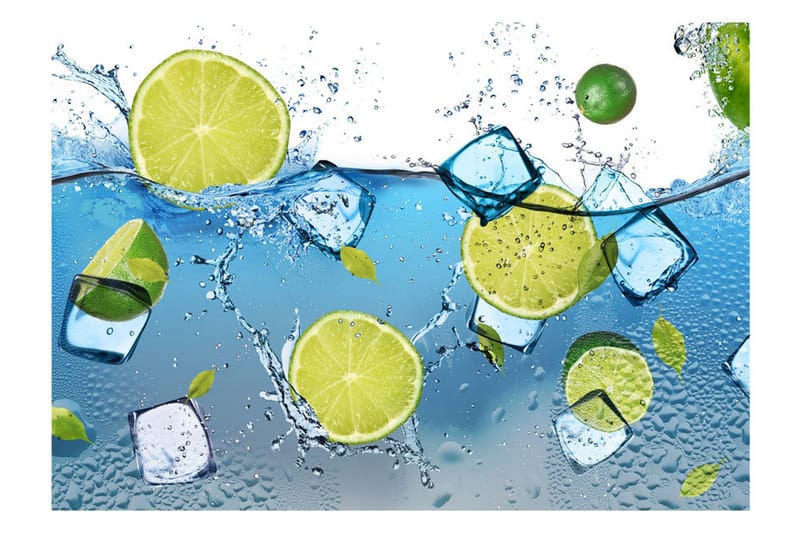 Fototapet Refreshing Lemonade 100x70 - Artgeist sp. z o. o. - Boligtilbehør - Vægdekoration - Tapeter - Fototapeter