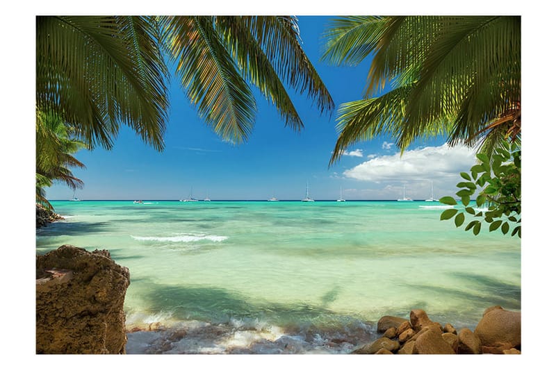 Fototapet Relaxing On The Beach 400x280 - Artgeist sp. z o. o. - Boligtilbehør - Vægdekoration - Tapeter - Fototapeter
