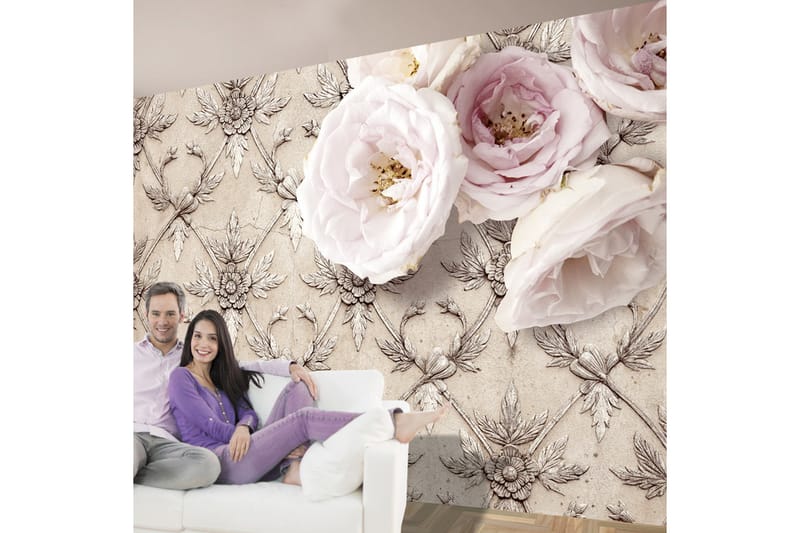 Fototapet Romantic Beige 100x70, Artgeist sp. z o. o.