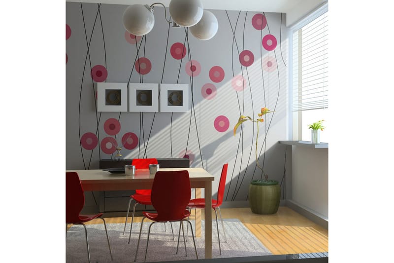 Fototapet Rosey Buttons 250x193, Artgeist sp. z o. o.