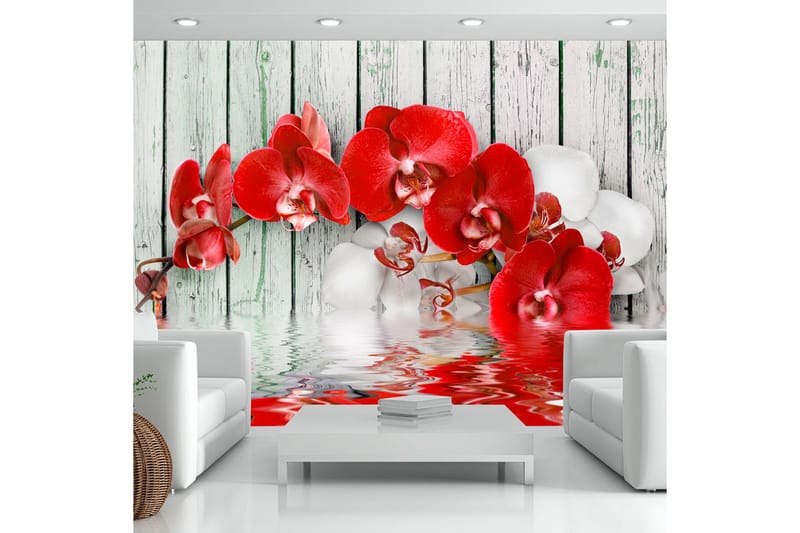 Fototapet Ruby Orchid 200x140, Artgeist sp. z o. o.