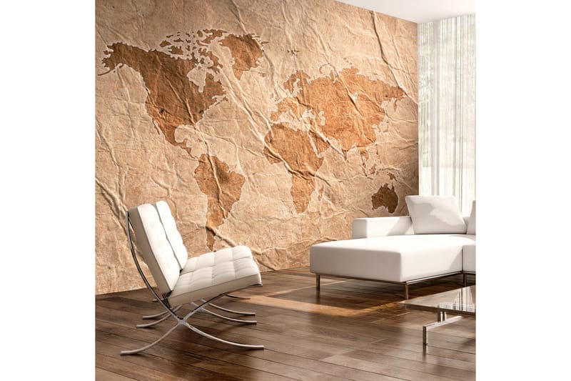 Fototapet Sandy Map 350x245, Artgeist sp. z o. o.