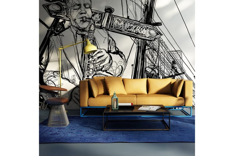 Fototapet Saxophone Recital On Broadway 450x270, Artgeist sp. z o. o.